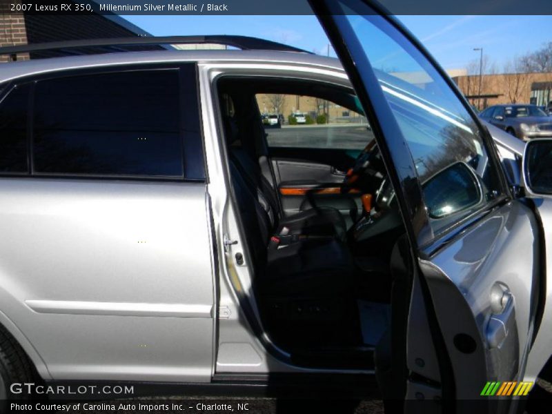 Millennium Silver Metallic / Black 2007 Lexus RX 350