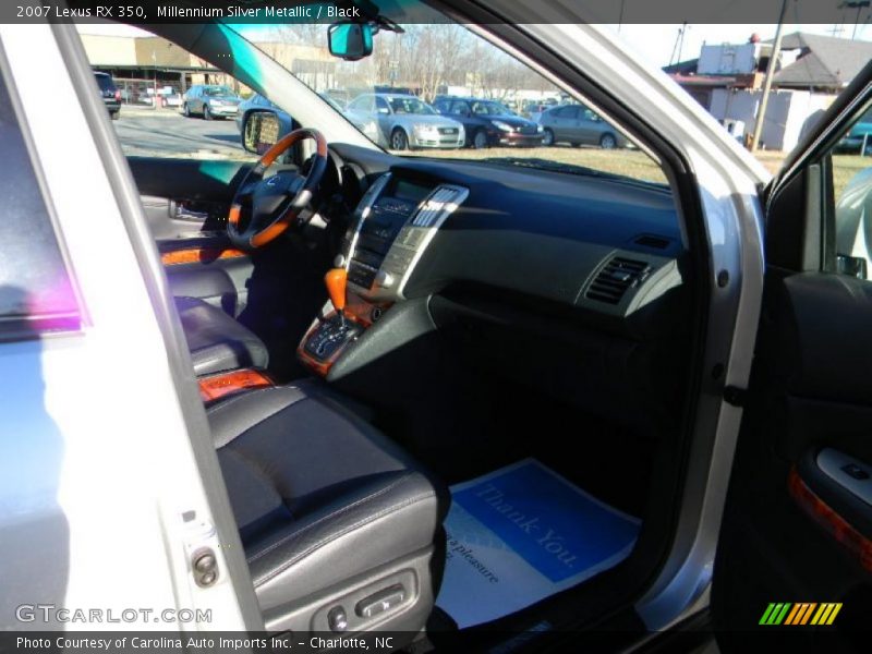 Millennium Silver Metallic / Black 2007 Lexus RX 350