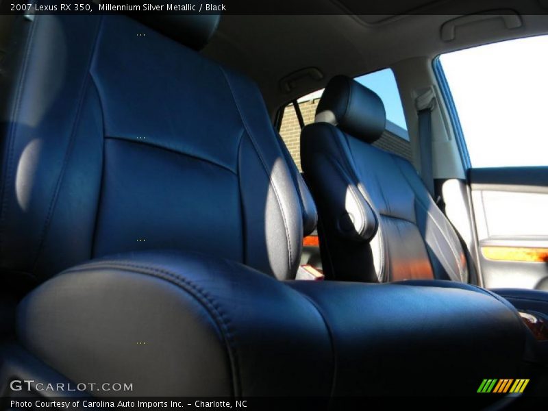Millennium Silver Metallic / Black 2007 Lexus RX 350