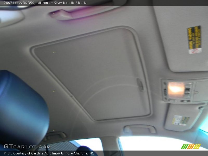 Millennium Silver Metallic / Black 2007 Lexus RX 350