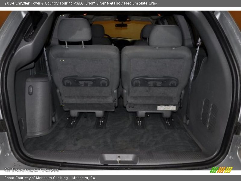 Bright Silver Metallic / Medium Slate Gray 2004 Chrysler Town & Country Touring AWD