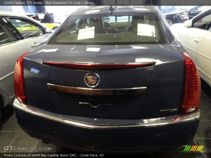 Blue Diamond Tri-Coat / Ebony 2009 Cadillac CTS Sedan