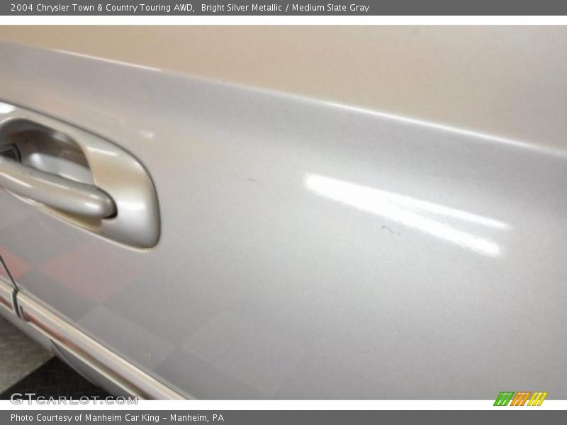 Bright Silver Metallic / Medium Slate Gray 2004 Chrysler Town & Country Touring AWD