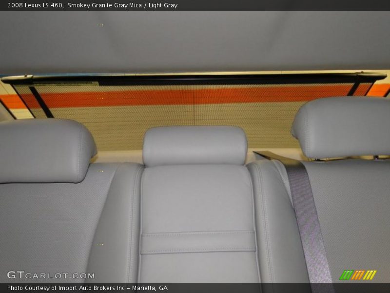 Smokey Granite Gray Mica / Light Gray 2008 Lexus LS 460
