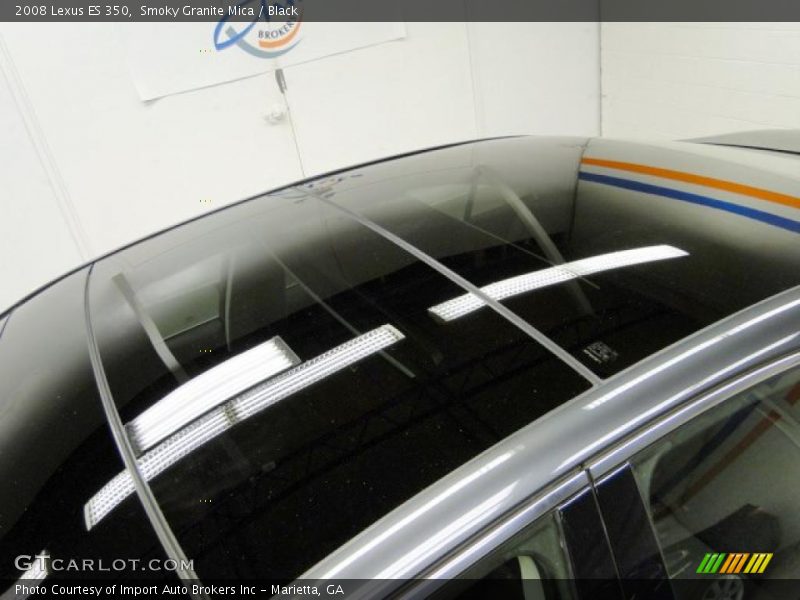 Smoky Granite Mica / Black 2008 Lexus ES 350