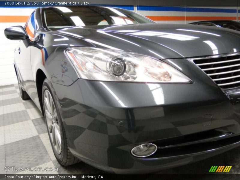 Smoky Granite Mica / Black 2008 Lexus ES 350