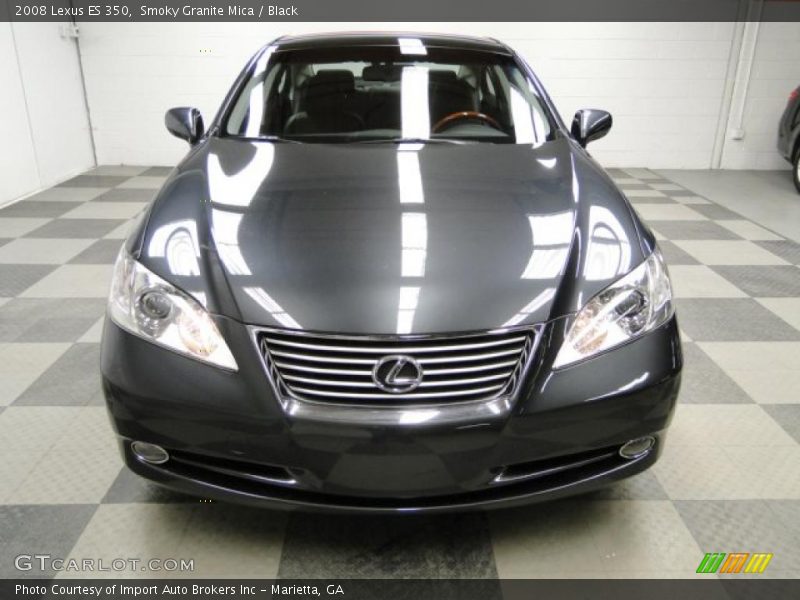 Smoky Granite Mica / Black 2008 Lexus ES 350