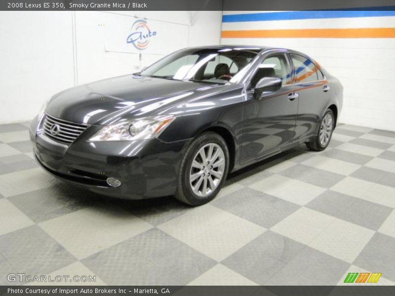 Smoky Granite Mica / Black 2008 Lexus ES 350