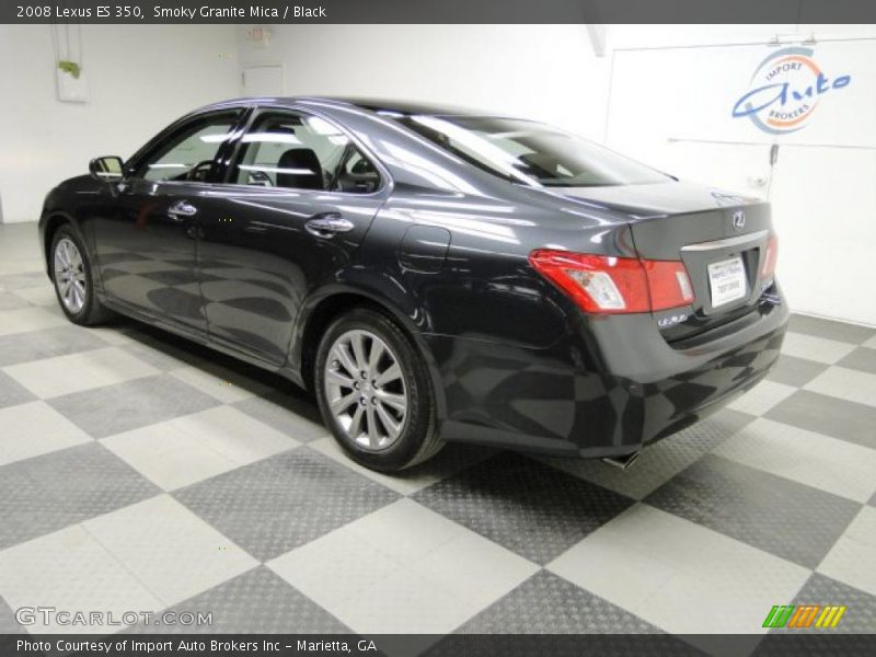 Smoky Granite Mica / Black 2008 Lexus ES 350