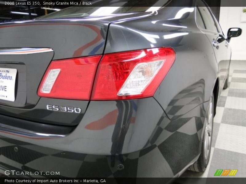 Smoky Granite Mica / Black 2008 Lexus ES 350