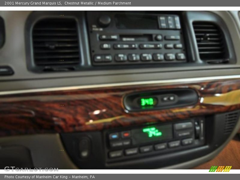 Chestnut Metallic / Medium Parchment 2001 Mercury Grand Marquis LS