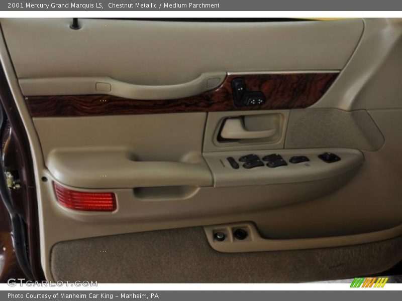 Chestnut Metallic / Medium Parchment 2001 Mercury Grand Marquis LS