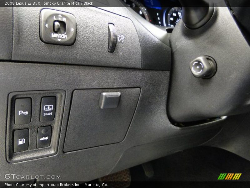 Smoky Granite Mica / Black 2008 Lexus ES 350