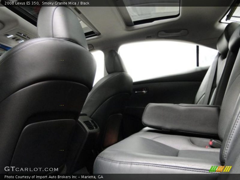Smoky Granite Mica / Black 2008 Lexus ES 350