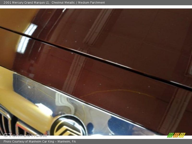 Chestnut Metallic / Medium Parchment 2001 Mercury Grand Marquis LS