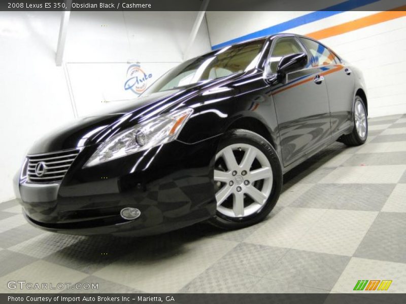 Obsidian Black / Cashmere 2008 Lexus ES 350