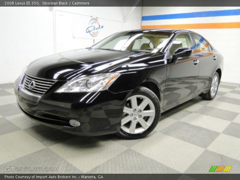 Obsidian Black / Cashmere 2008 Lexus ES 350