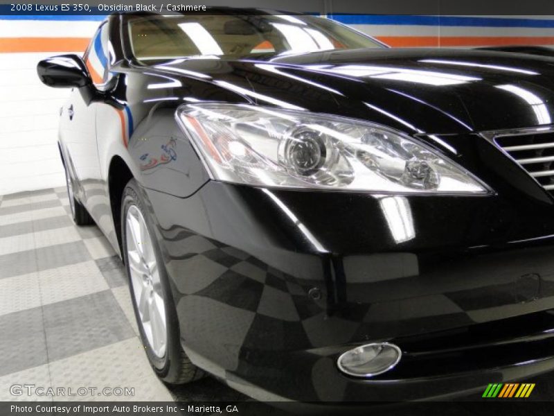 Obsidian Black / Cashmere 2008 Lexus ES 350
