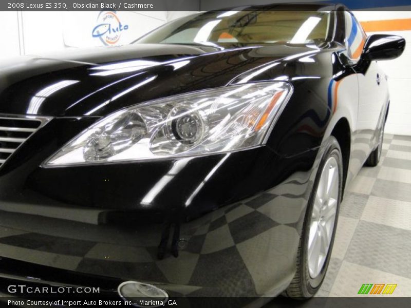 Obsidian Black / Cashmere 2008 Lexus ES 350