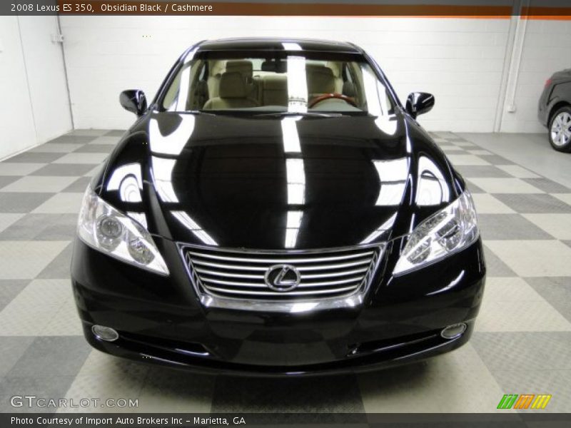 Obsidian Black / Cashmere 2008 Lexus ES 350