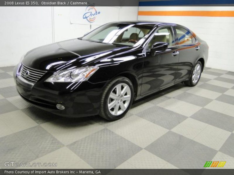 Obsidian Black / Cashmere 2008 Lexus ES 350