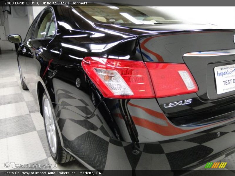 Obsidian Black / Cashmere 2008 Lexus ES 350