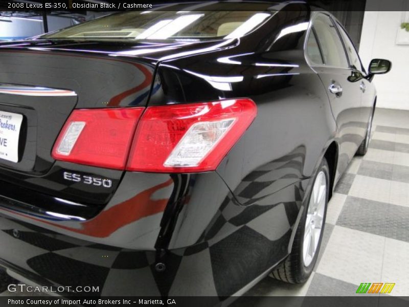 Obsidian Black / Cashmere 2008 Lexus ES 350