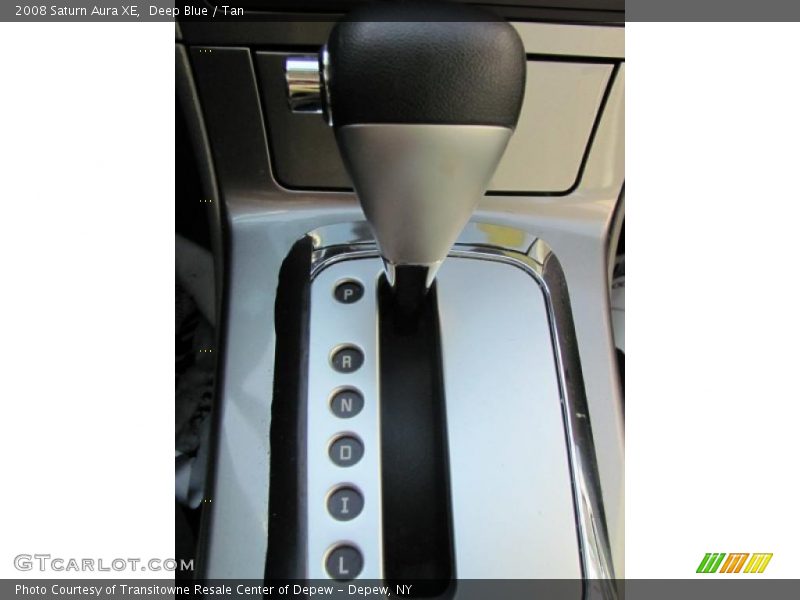 Deep Blue / Tan 2008 Saturn Aura XE