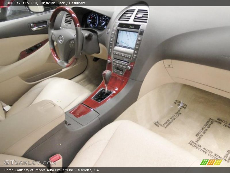 Obsidian Black / Cashmere 2008 Lexus ES 350