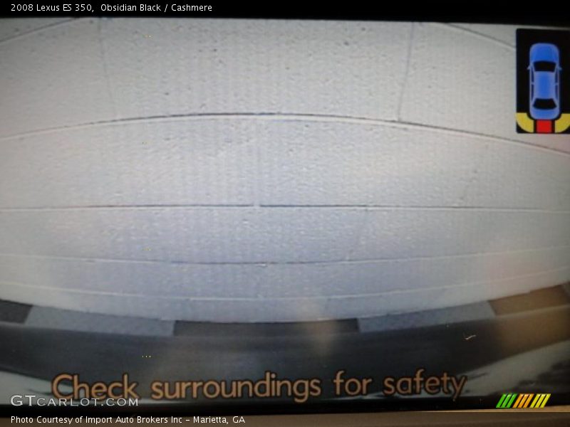 Obsidian Black / Cashmere 2008 Lexus ES 350