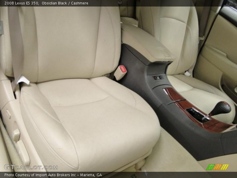 Obsidian Black / Cashmere 2008 Lexus ES 350