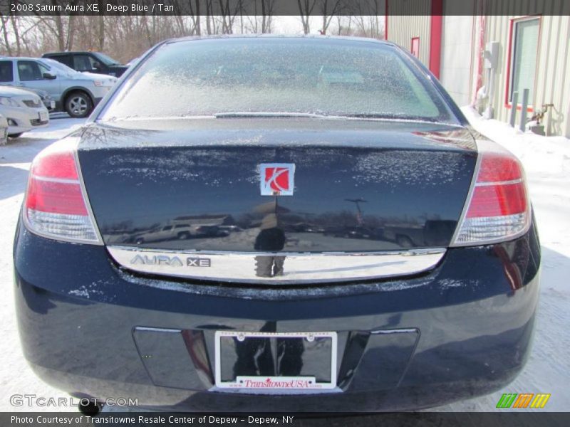 Deep Blue / Tan 2008 Saturn Aura XE
