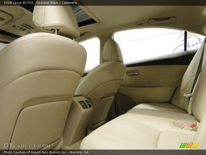 Obsidian Black / Cashmere 2008 Lexus ES 350