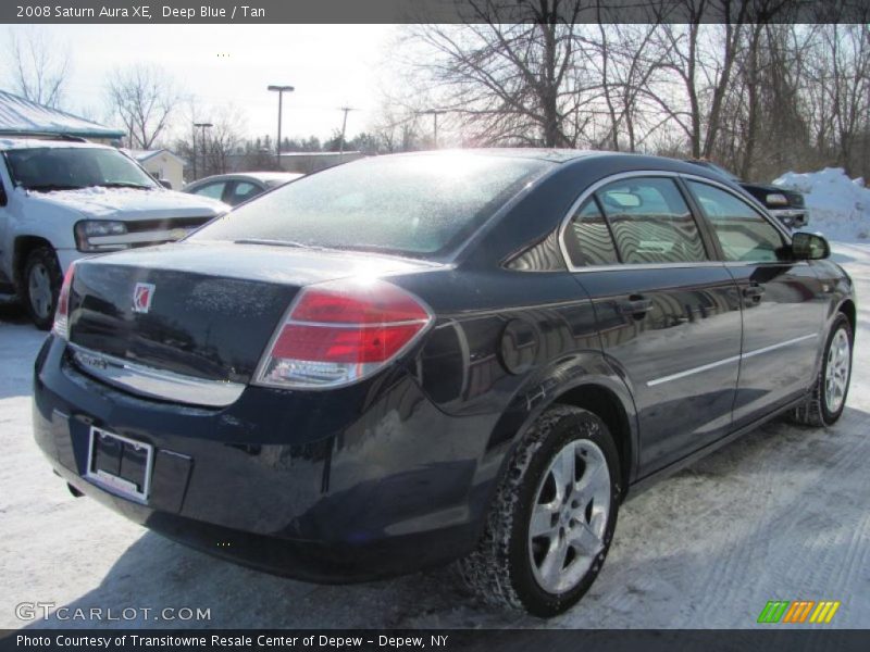 Deep Blue / Tan 2008 Saturn Aura XE