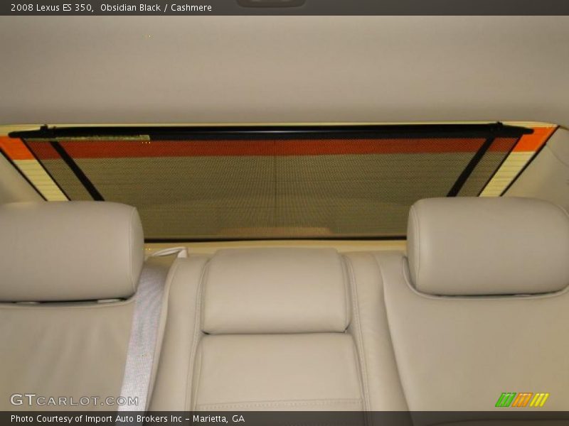 Obsidian Black / Cashmere 2008 Lexus ES 350