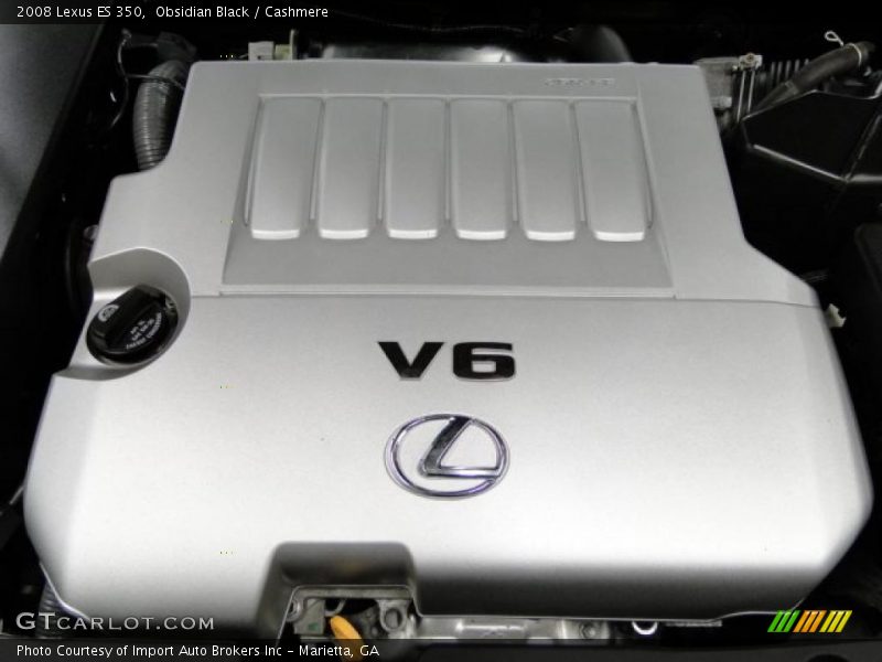 Obsidian Black / Cashmere 2008 Lexus ES 350
