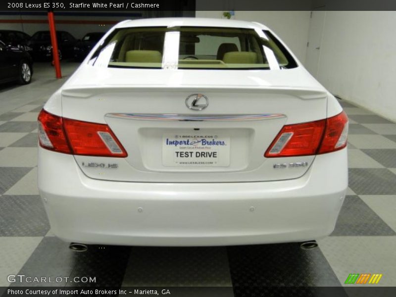 Starfire White Pearl / Cashmere 2008 Lexus ES 350