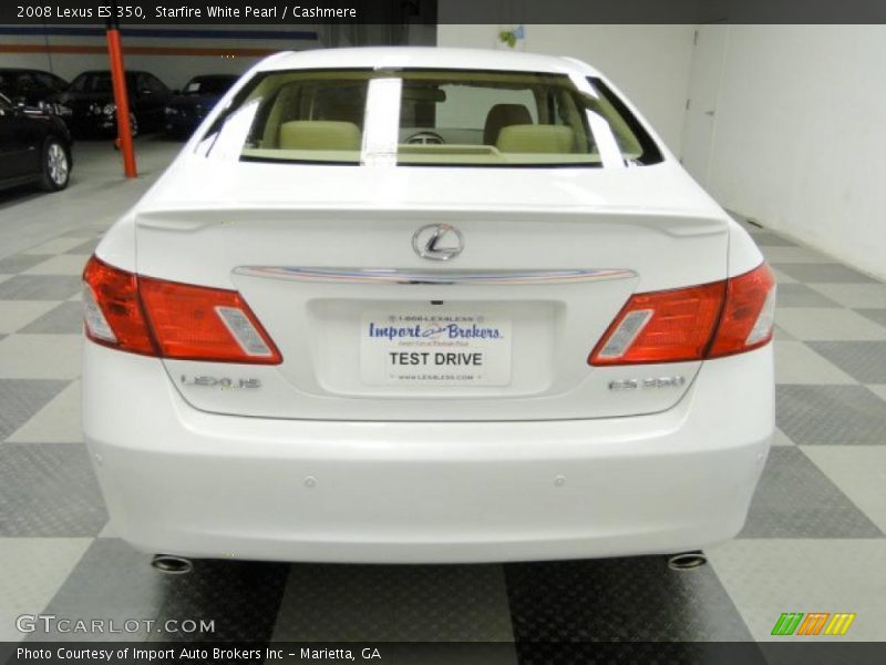Starfire White Pearl / Cashmere 2008 Lexus ES 350