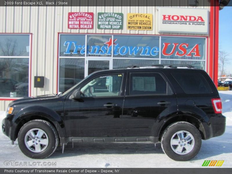 Black / Stone 2009 Ford Escape XLS