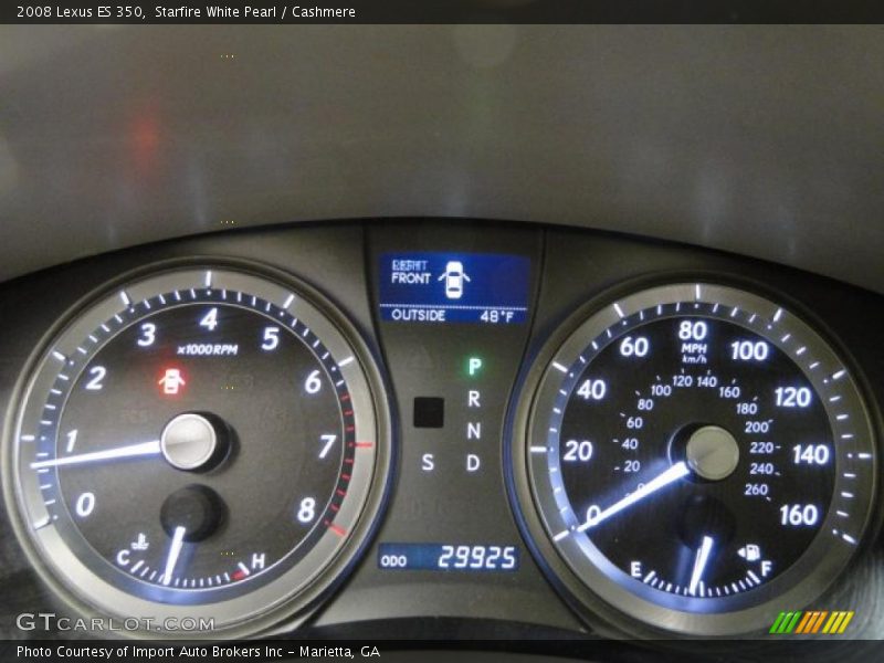 Starfire White Pearl / Cashmere 2008 Lexus ES 350