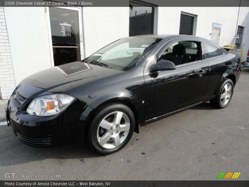 Black / Ebony 2008 Chevrolet Cobalt LT Coupe