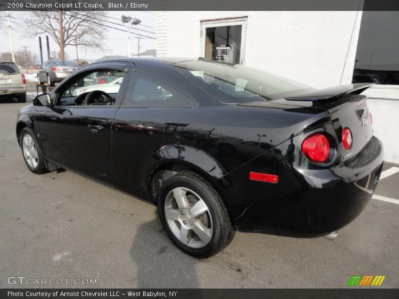 Black / Ebony 2008 Chevrolet Cobalt LT Coupe