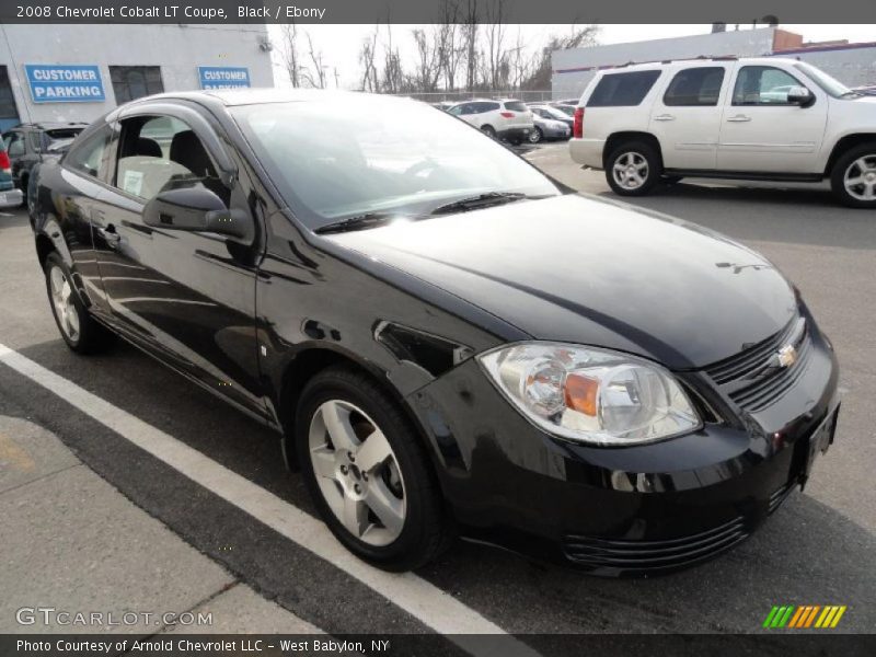 Black / Ebony 2008 Chevrolet Cobalt LT Coupe