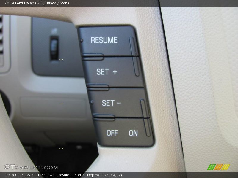 Controls of 2009 Escape XLS