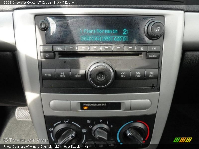 Black / Ebony 2008 Chevrolet Cobalt LT Coupe