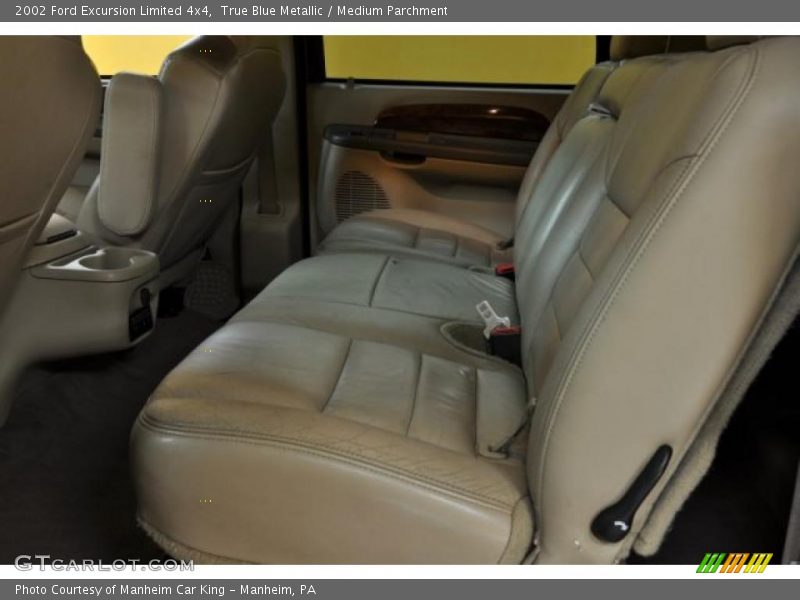 True Blue Metallic / Medium Parchment 2002 Ford Excursion Limited 4x4