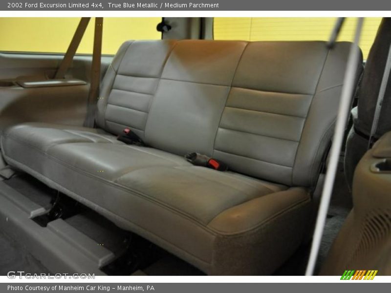 True Blue Metallic / Medium Parchment 2002 Ford Excursion Limited 4x4