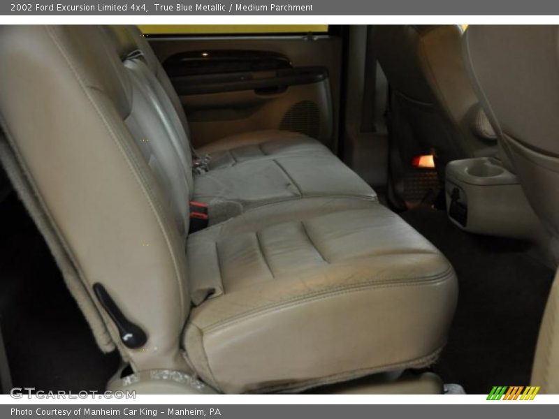 True Blue Metallic / Medium Parchment 2002 Ford Excursion Limited 4x4