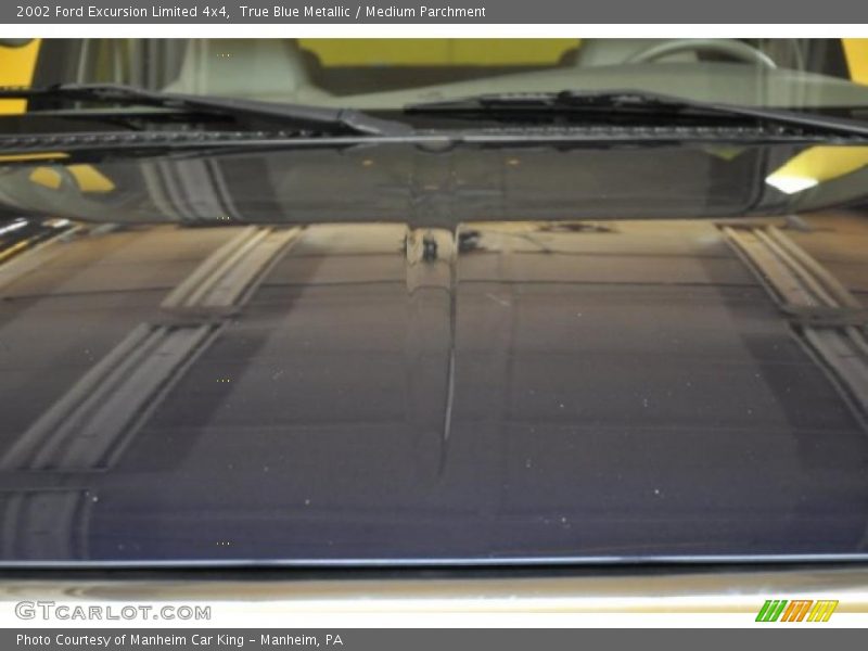 True Blue Metallic / Medium Parchment 2002 Ford Excursion Limited 4x4