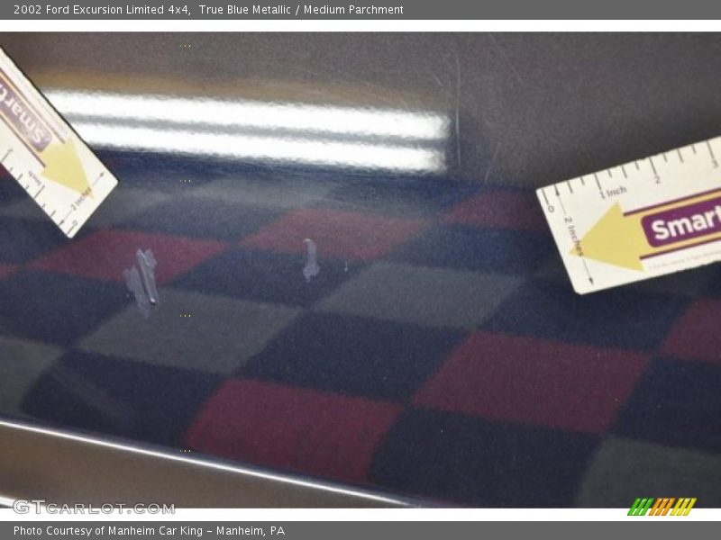 True Blue Metallic / Medium Parchment 2002 Ford Excursion Limited 4x4
